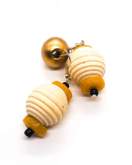 Wooden Dangle Earrings